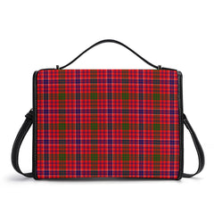 MacRae Modern Tartan Crest Satchel Bag