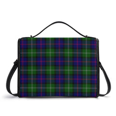 MacThomas Modern Tartan Crest Satchel Bag