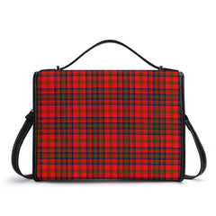 Matheson Modern Tartan Crest Satchel Bag