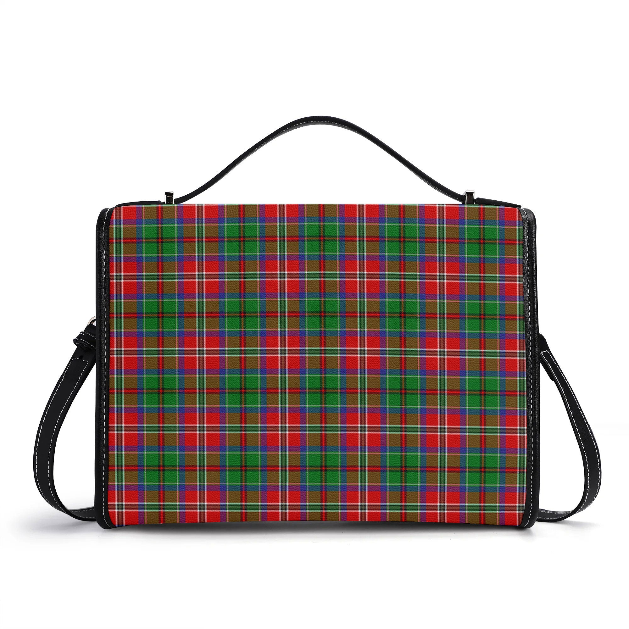 McCulloch Tartan Crest Satchel Bag