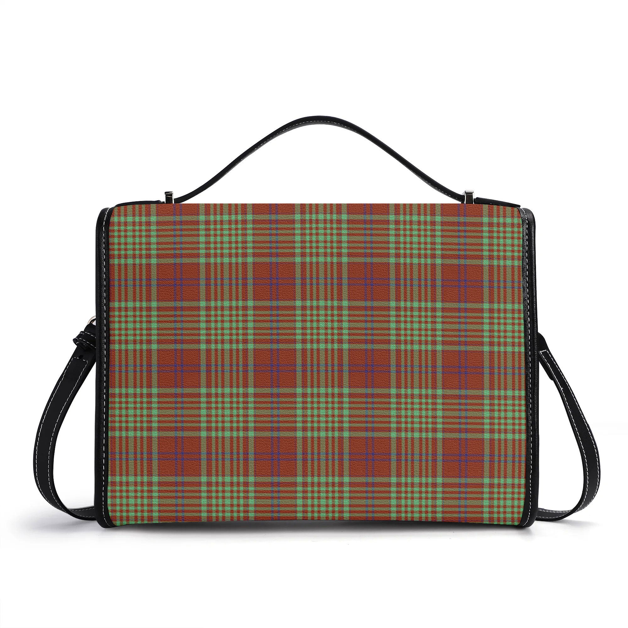 McGillivray Hunting Ancient Tartan Crest Satchel Bag