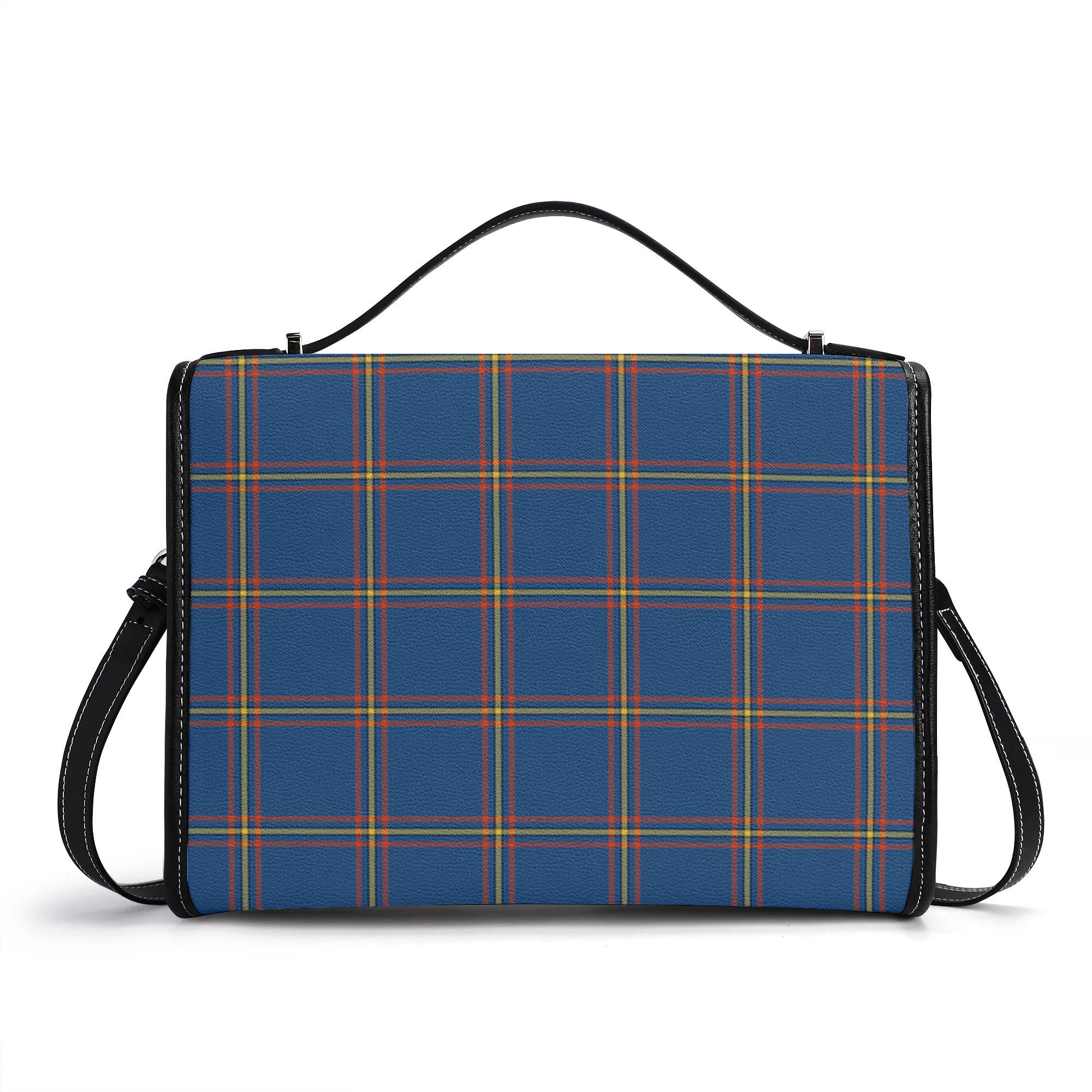 McLaine of Loch Buie Hunting Ancient Tartan Crest Satchel Bag