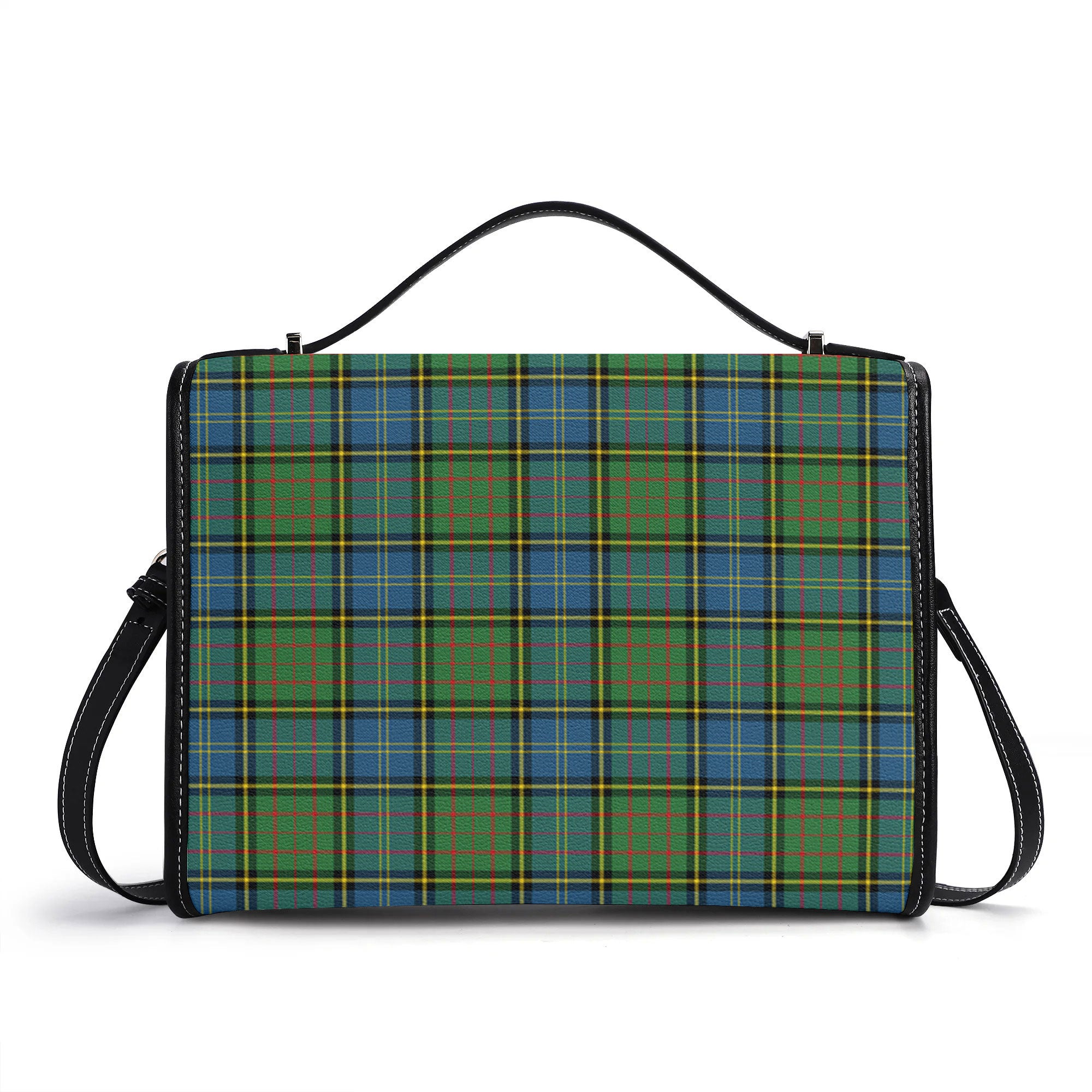 McMillan Hunting Ancient Tartan Crest Satchel Bag