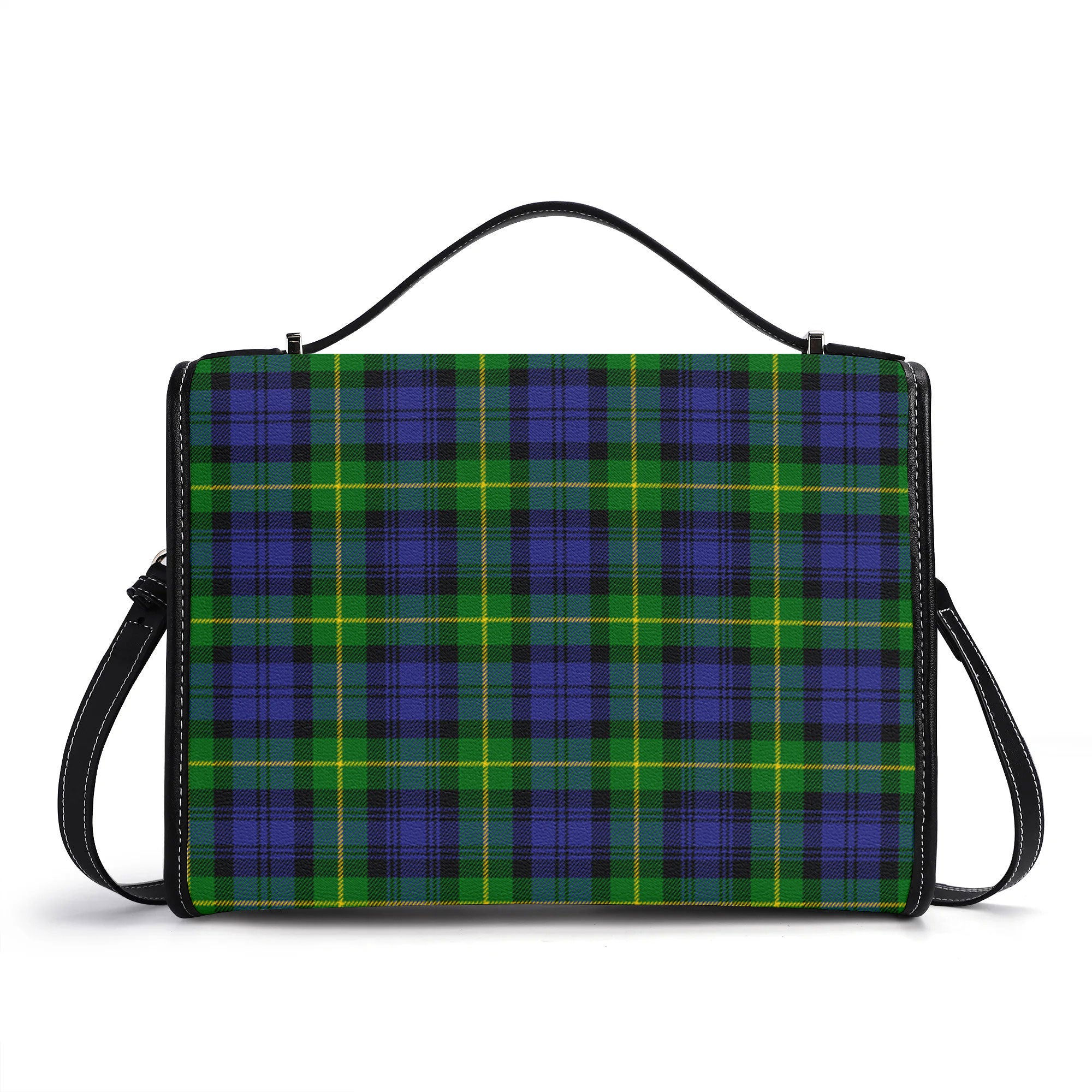 Meldrum Tartan Crest Satchel Bag