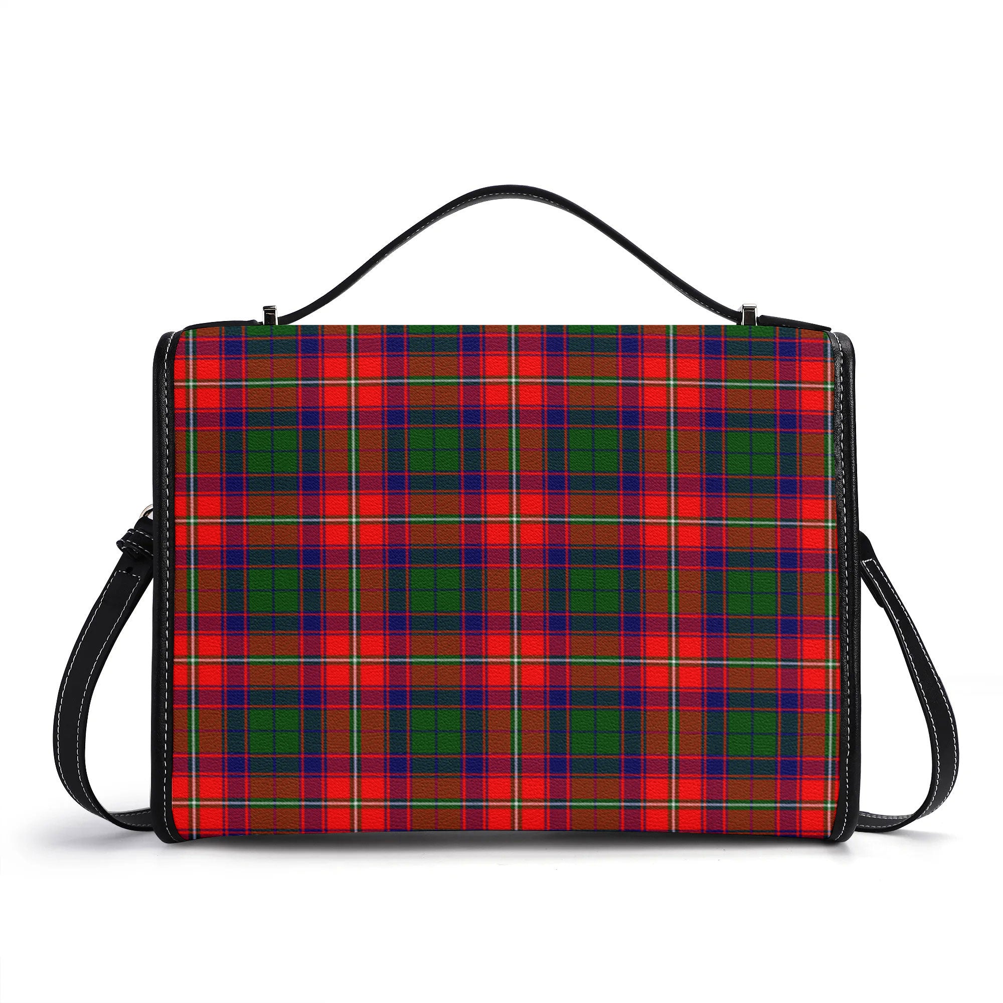 Riddell Tartan Crest Satchel Bag