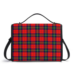Ruthven Modern Tartan Crest Satchel Bag