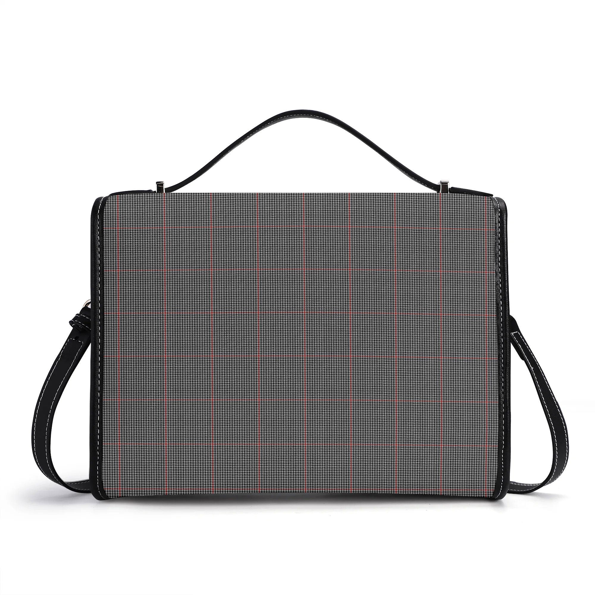 Shepherd Tartan Crest Satchel Bag