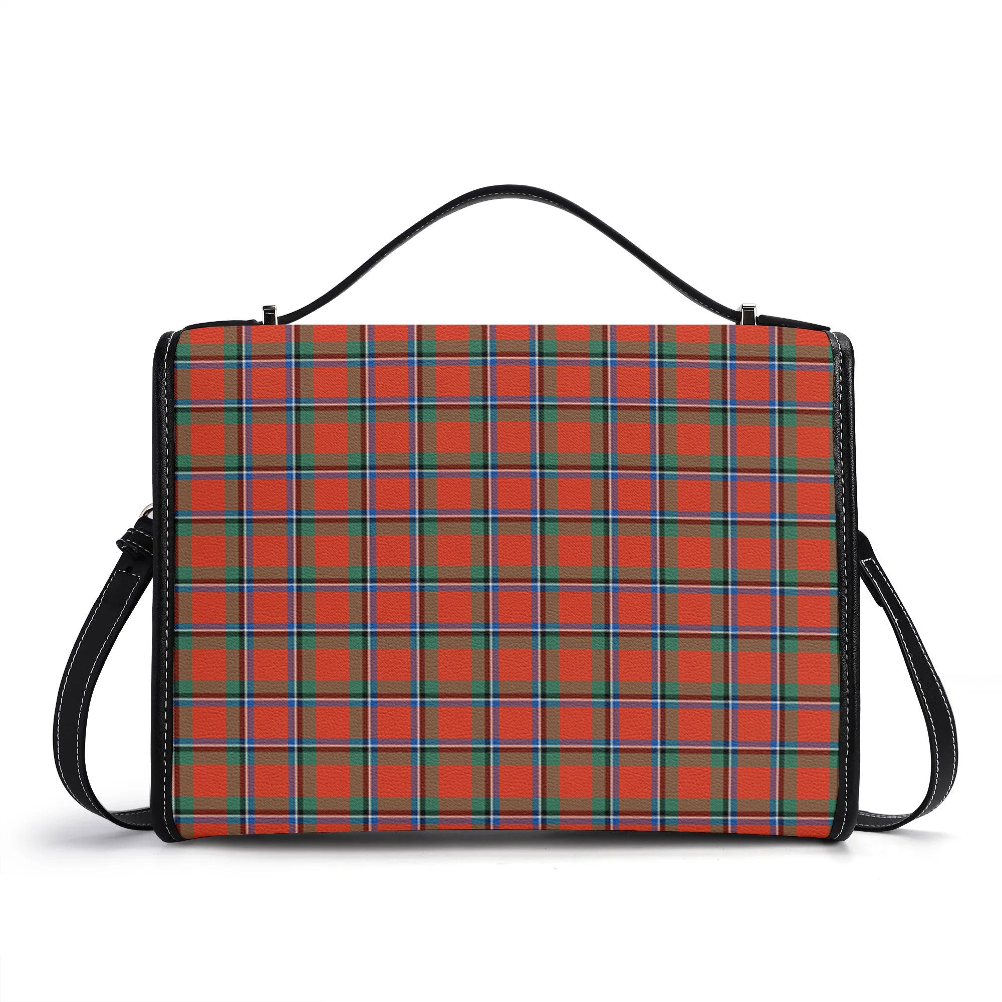 Sinclair Ancient Tartan Crest Satchel Bag