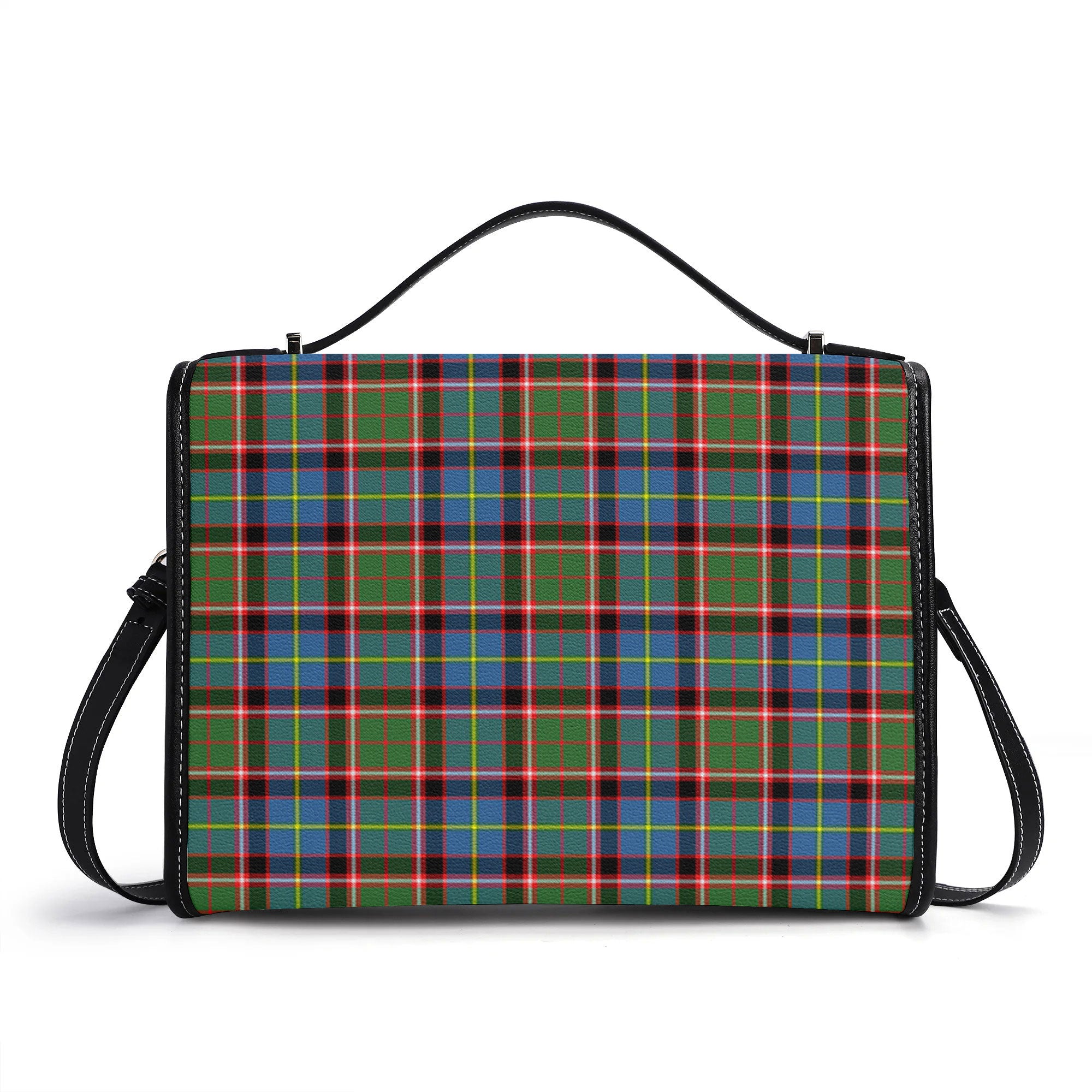 Stirling (of Keir) Tartan Crest Satchel Bag