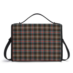 Sutherland Weathered Tartan Crest Satchel Bag