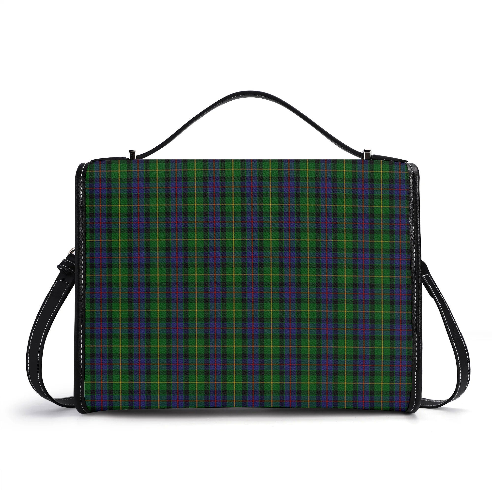 Tait Tartan Crest Satchel Bag