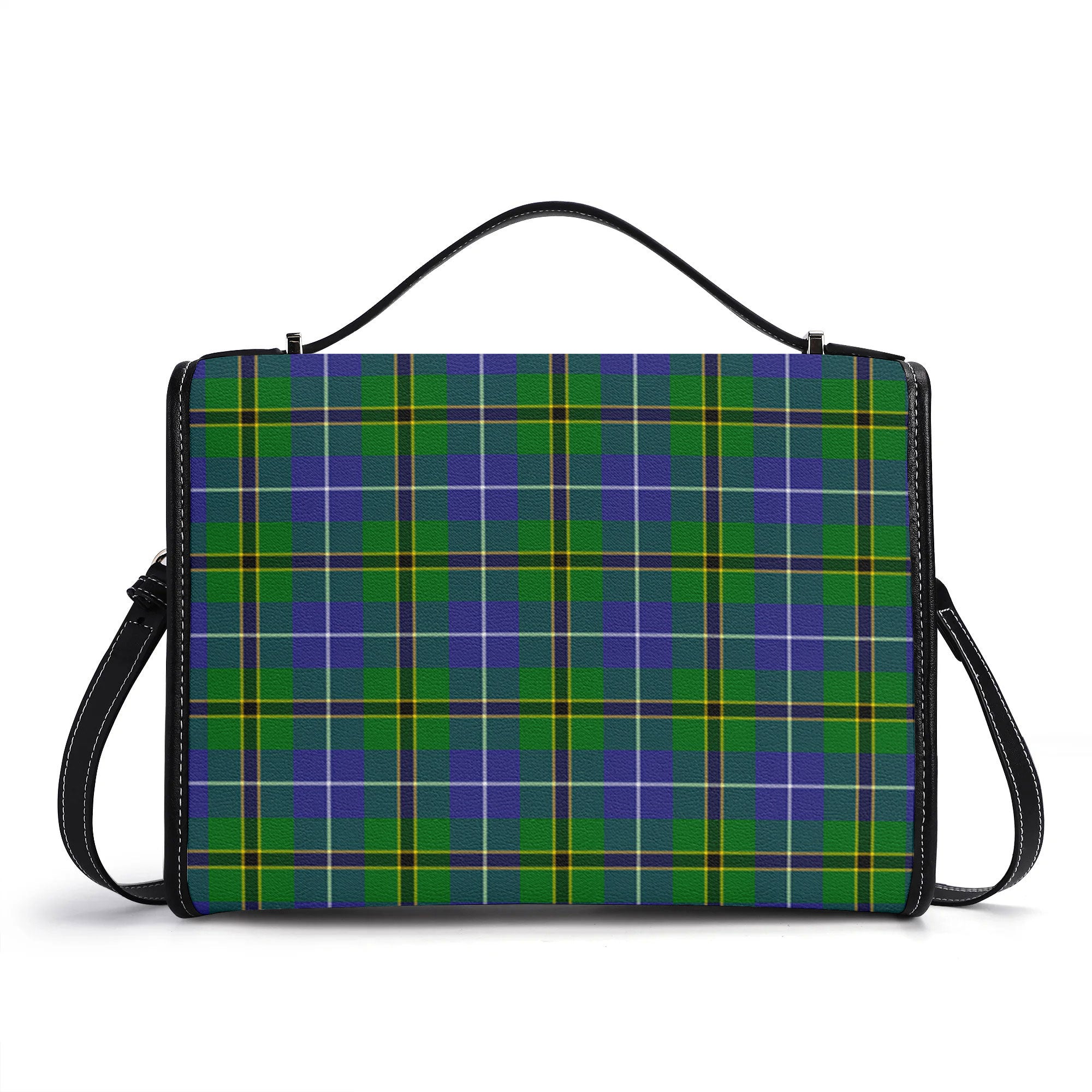 Turnbull Hunting Tartan Crest Satchel Bag