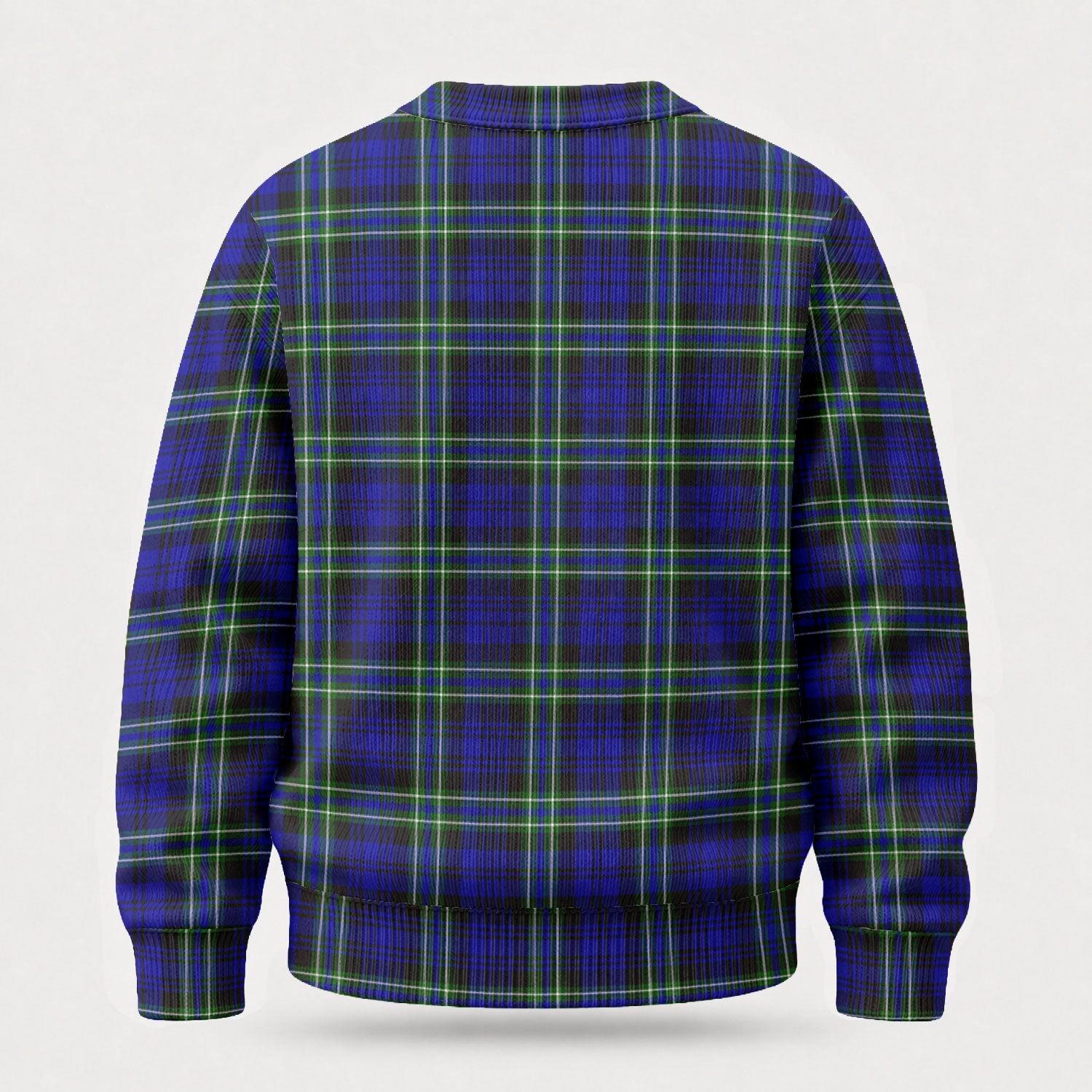 Arbuthnot Modern Tartan Crest Sweater