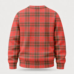 Grant Weathered  Tartan Crest Sweater