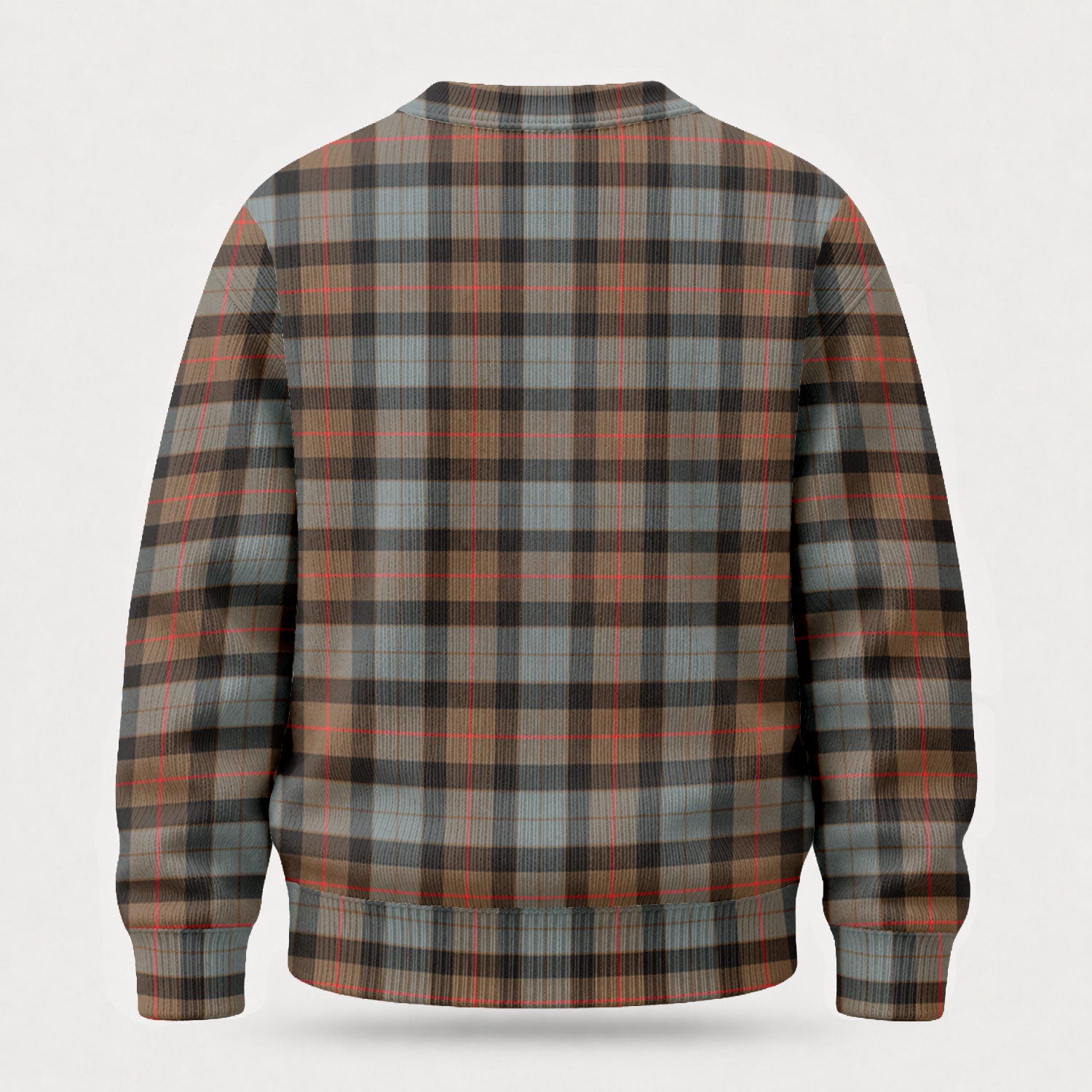 Gunn Weathered Tartan Crest Sweater