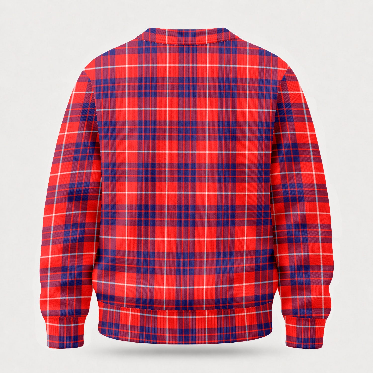 Hamilton Modern Tartan Crest Sweater