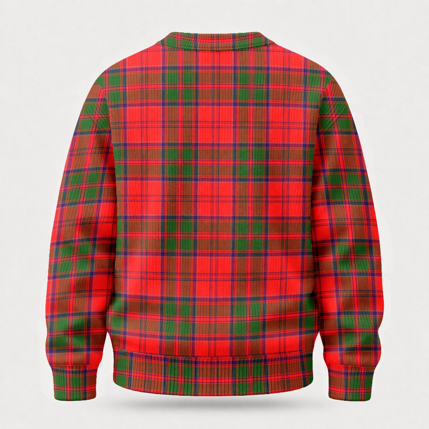 Heron Tartan Crest Sweater
