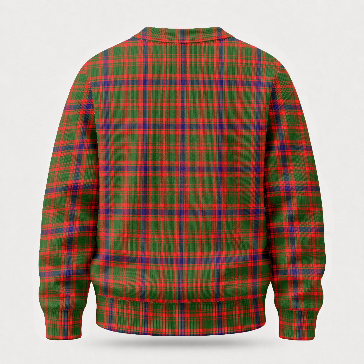 Kinninmont Tartan Crest Sweater