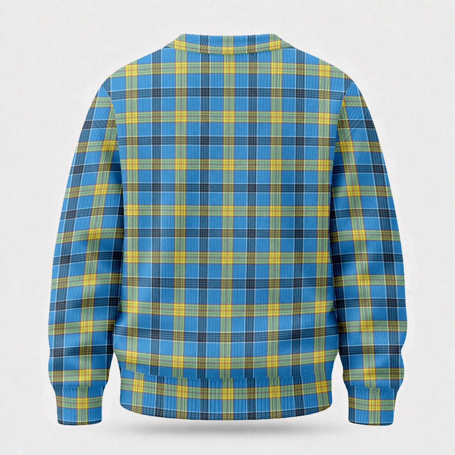 Laing Tartan Crest Sweater