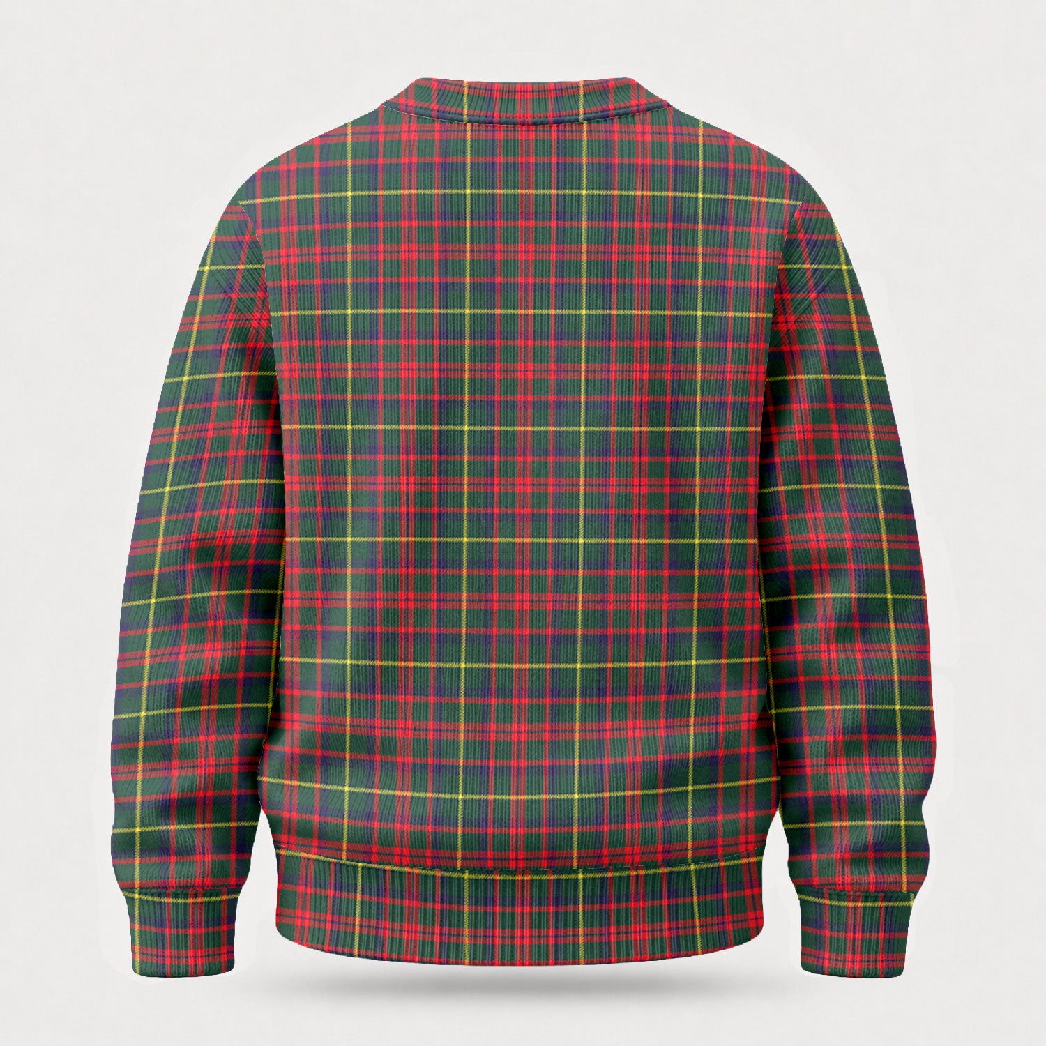MacIntosh Hunting Modern Tartan Crest Sweater
