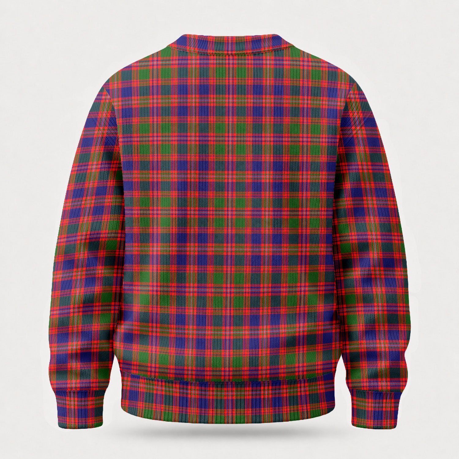 MacIntyre Modern Tartan Crest Sweater