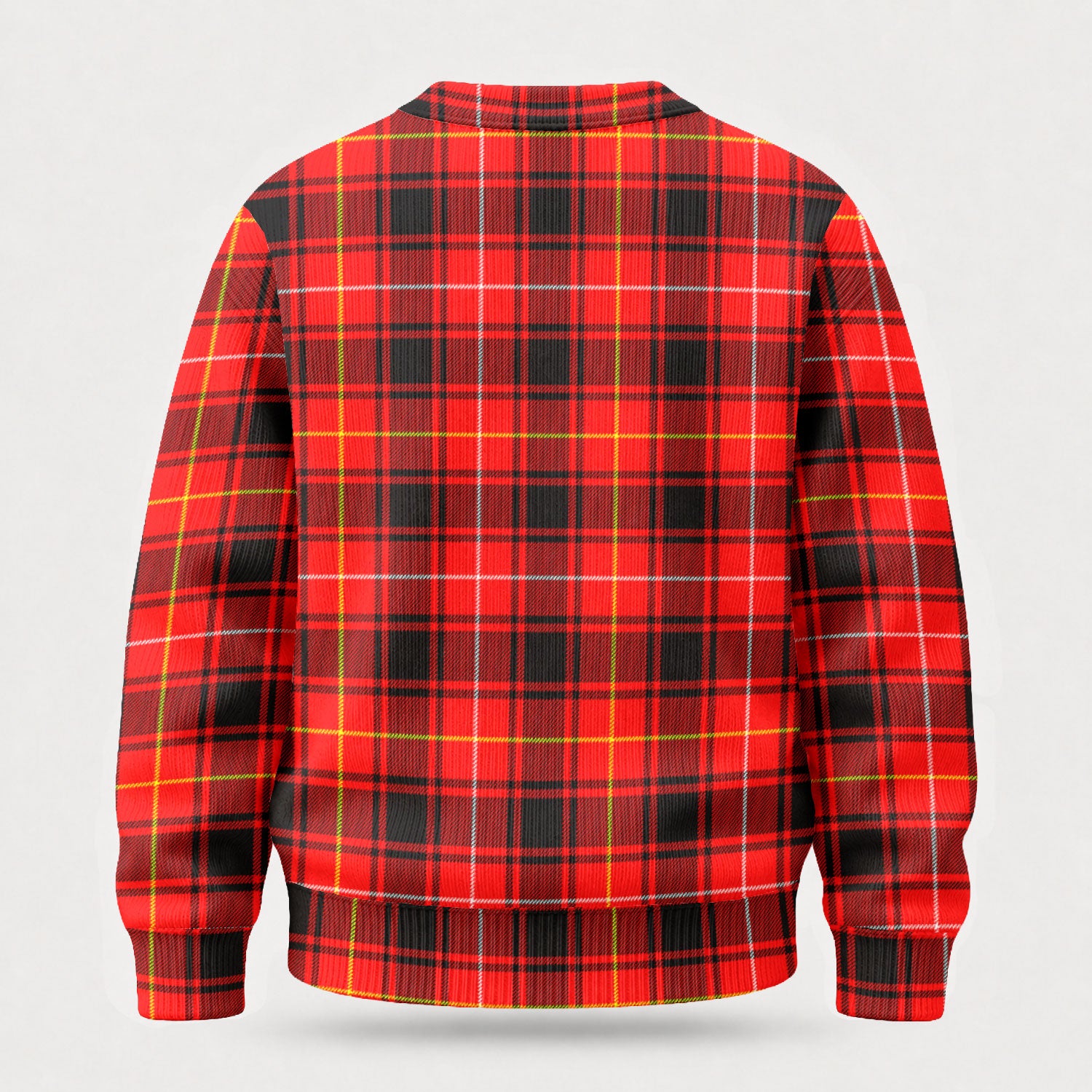 MacIver Modern Tartan Crest Sweater