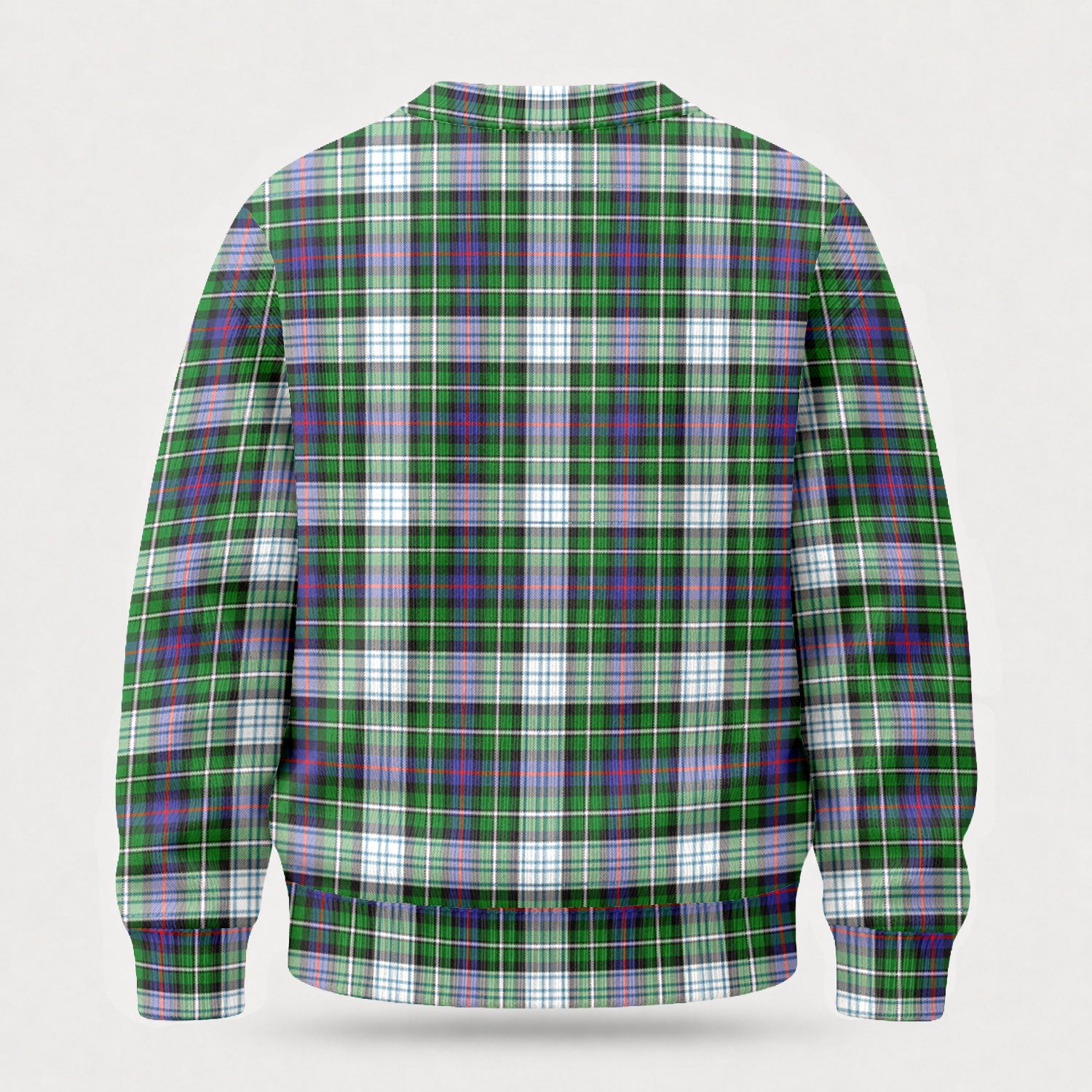MacKenzie Dress Modern Tartan Crest Sweater