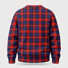 MacLachlan Modern Tartan Crest Sweater