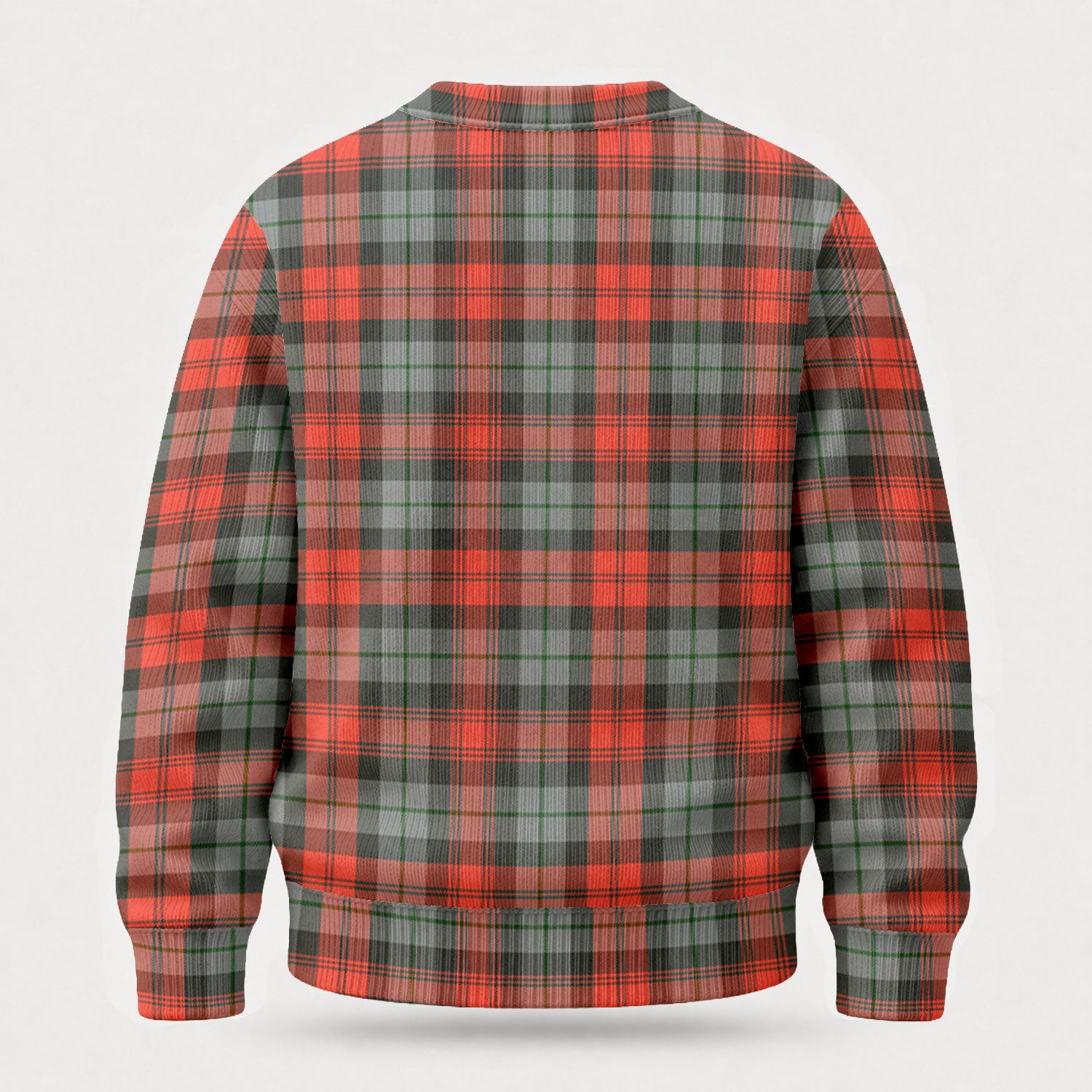 MacLachlan Weathered Tartan Crest Sweater