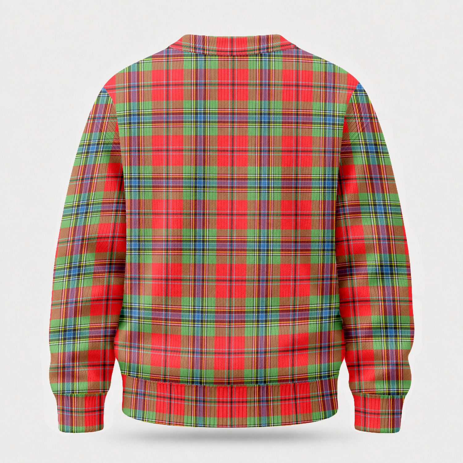 MacLean of Duart Modern Tartan Crest Sweater