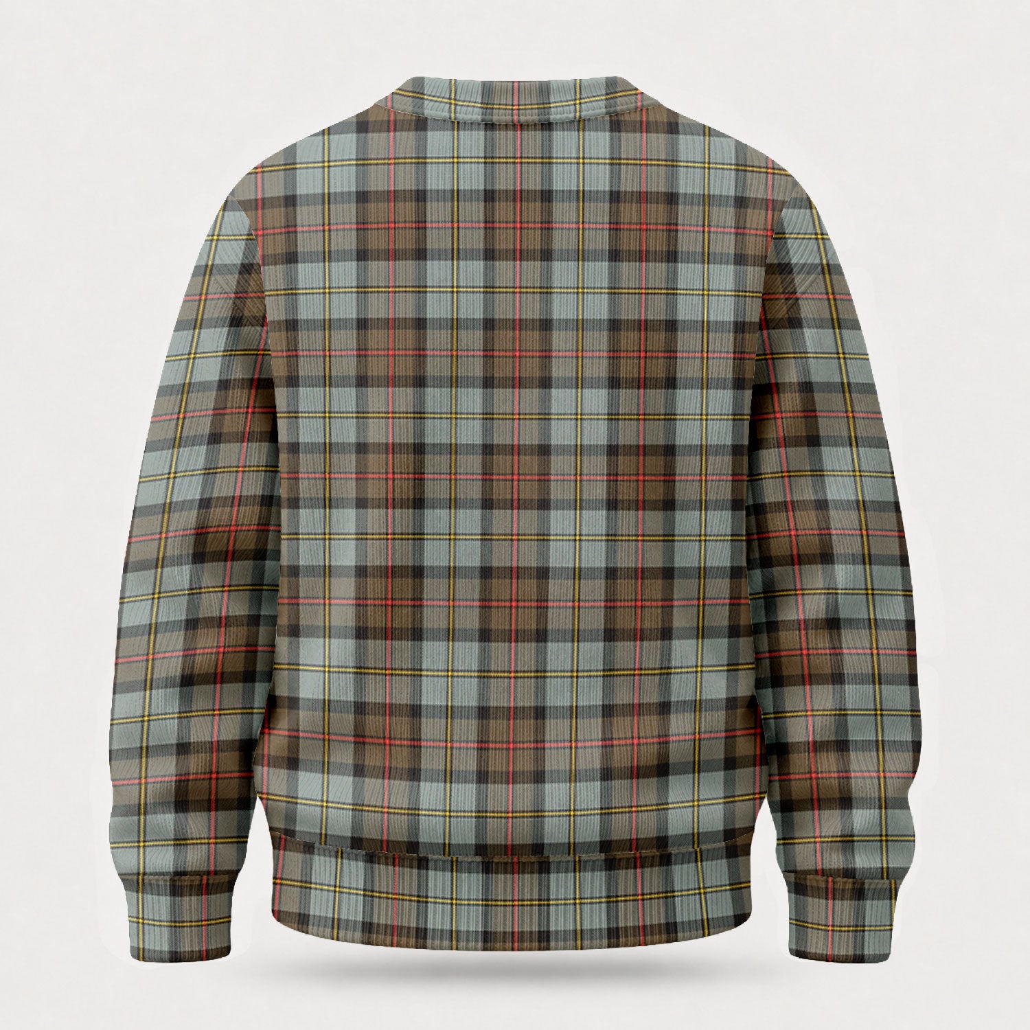 MacLeod of Harris Weathered Tartan Crest Sweater