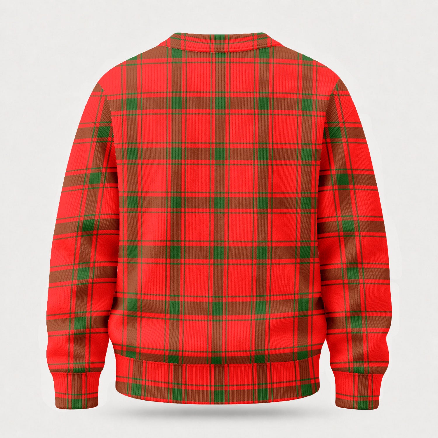McDonald of Sleat Tartan Crest Sweater