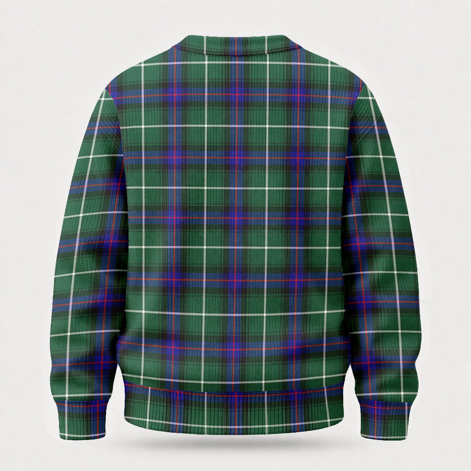 McDonald of the Isles Hunting Modern Tartan Crest Sweater