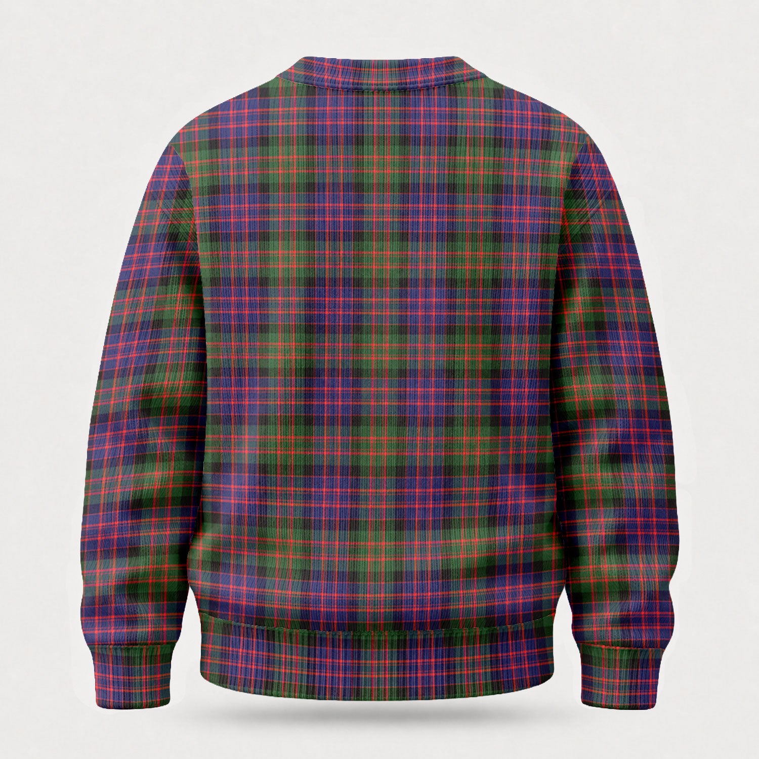 McDonnell of Glengarry Modern Tartan Crest Sweater