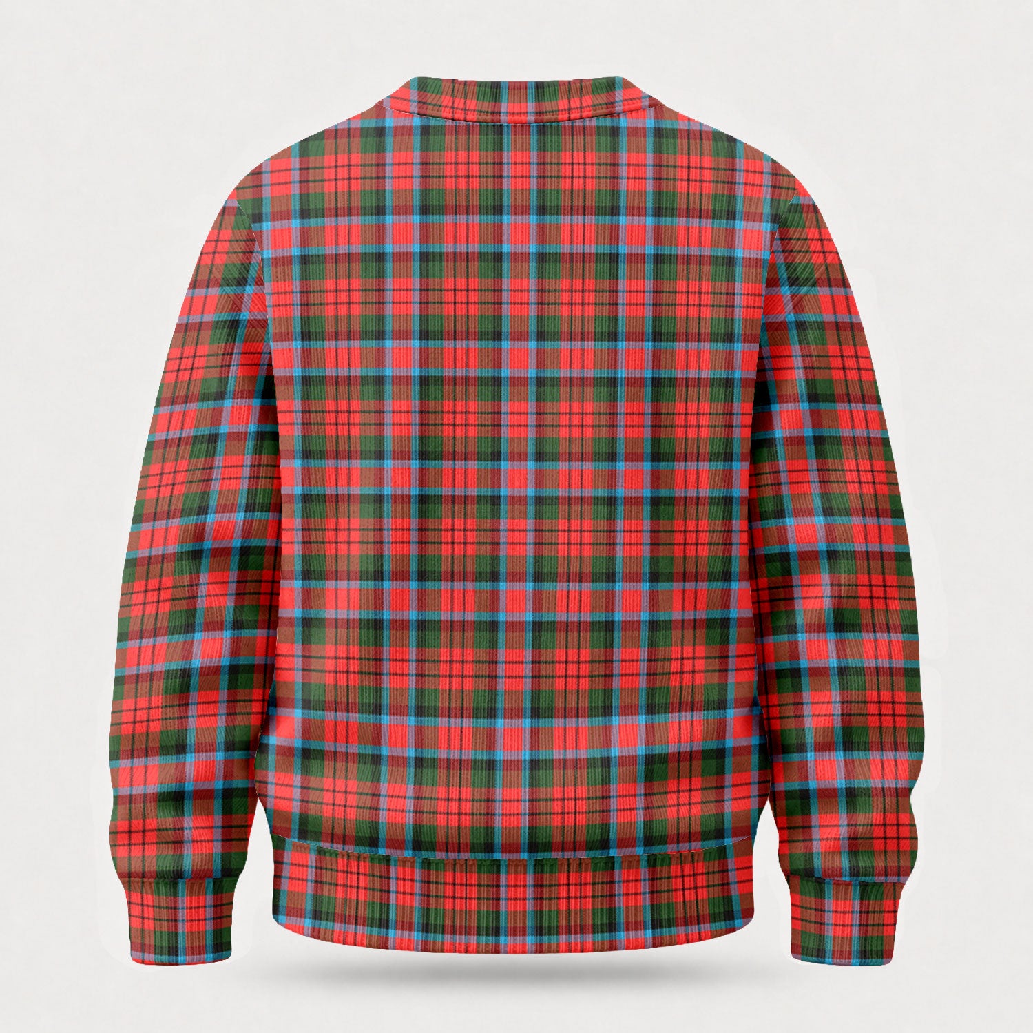 McDuff Modern Tartan Crest Sweater