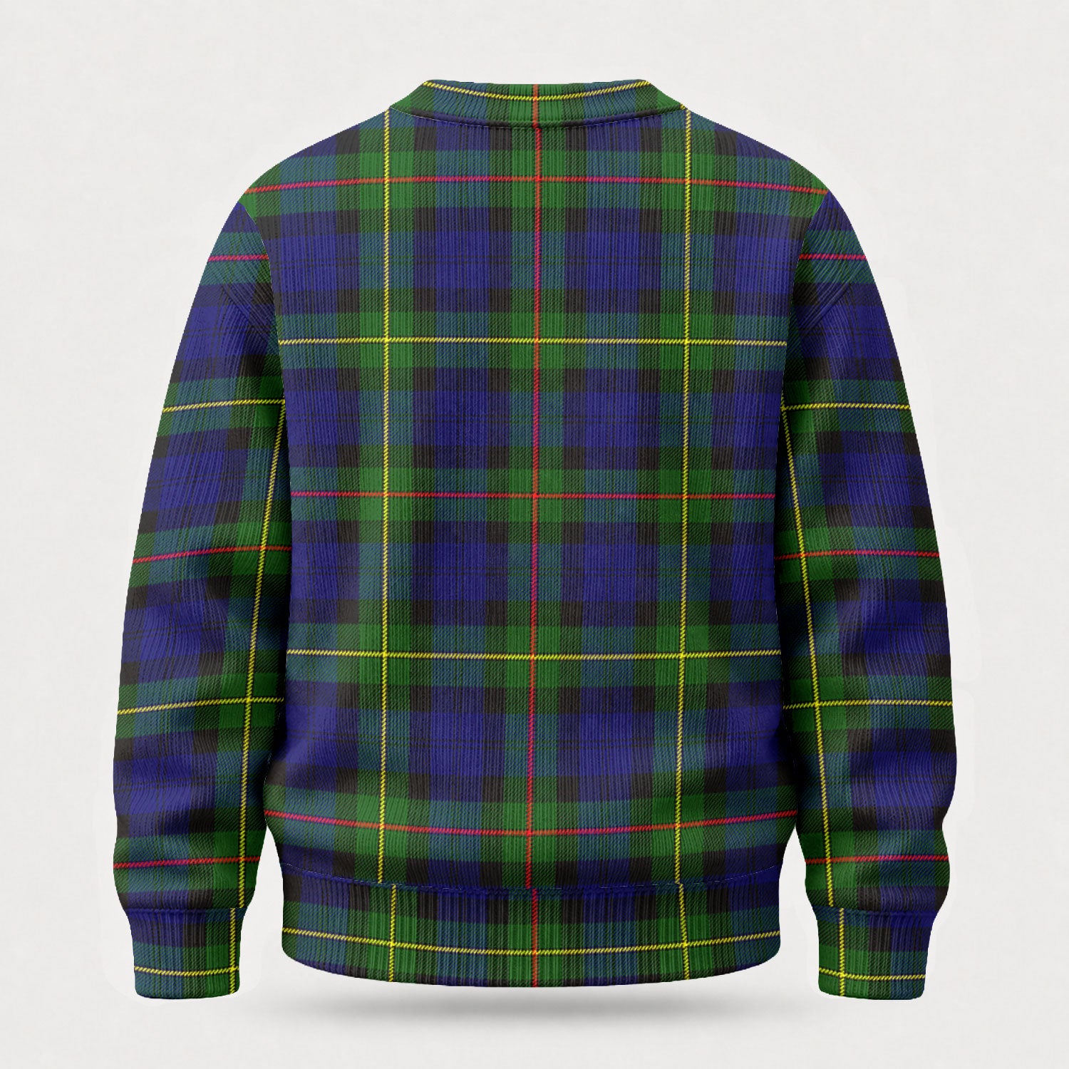 McEwan Modern Tartan Crest Sweater