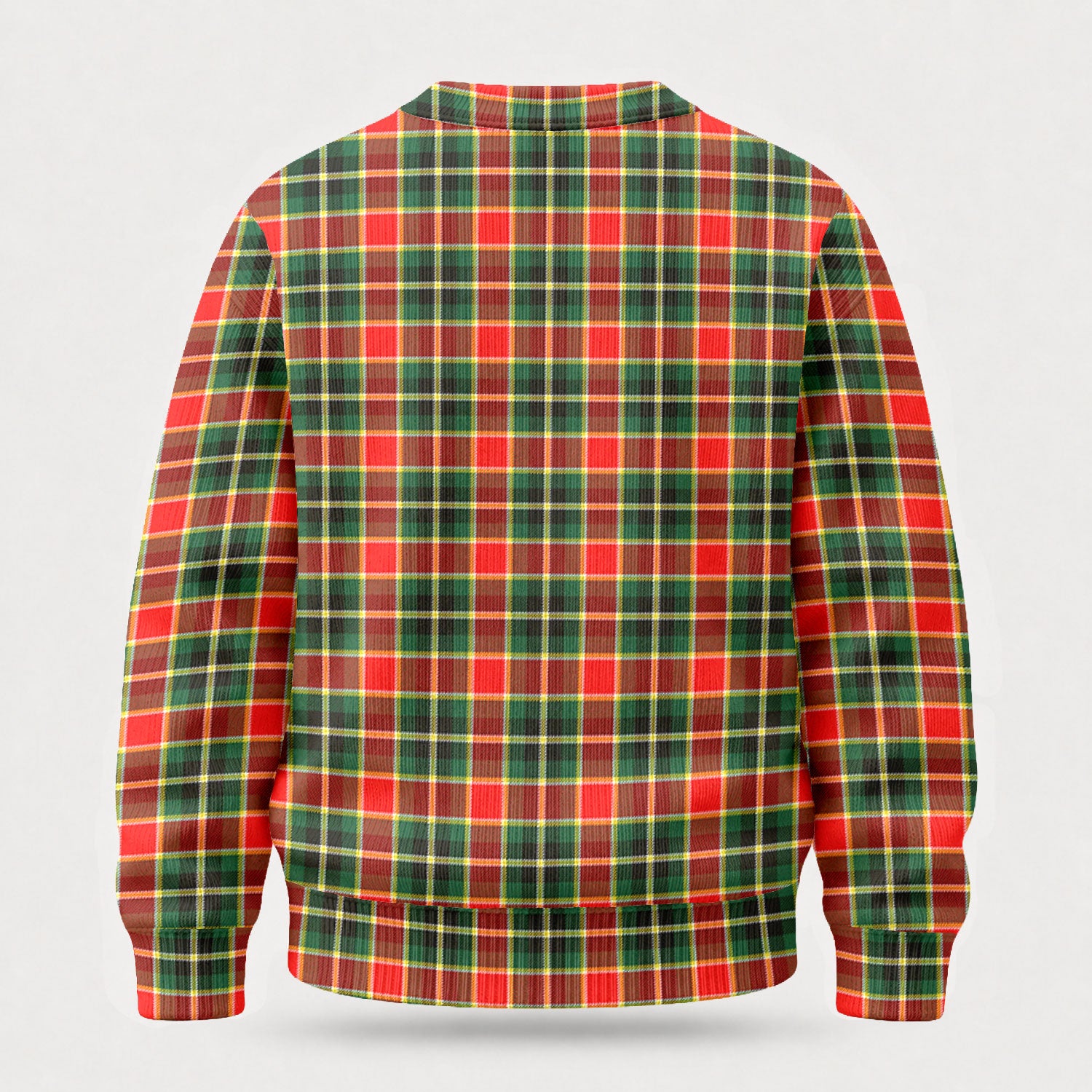 McLachlan Hunting Modern Tartan Crest Sweater