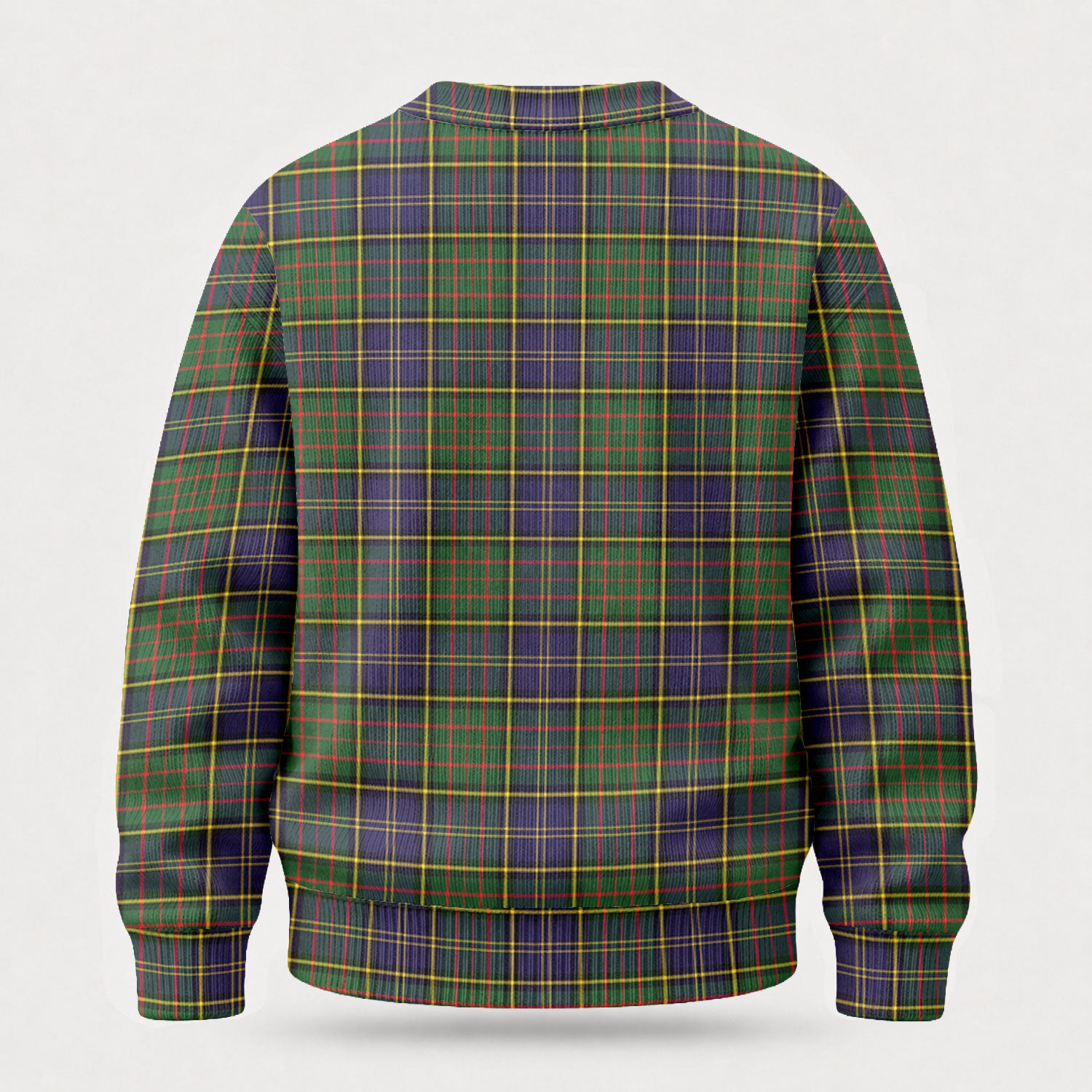 McMillan Hunting Modern Tartan Crest Sweater