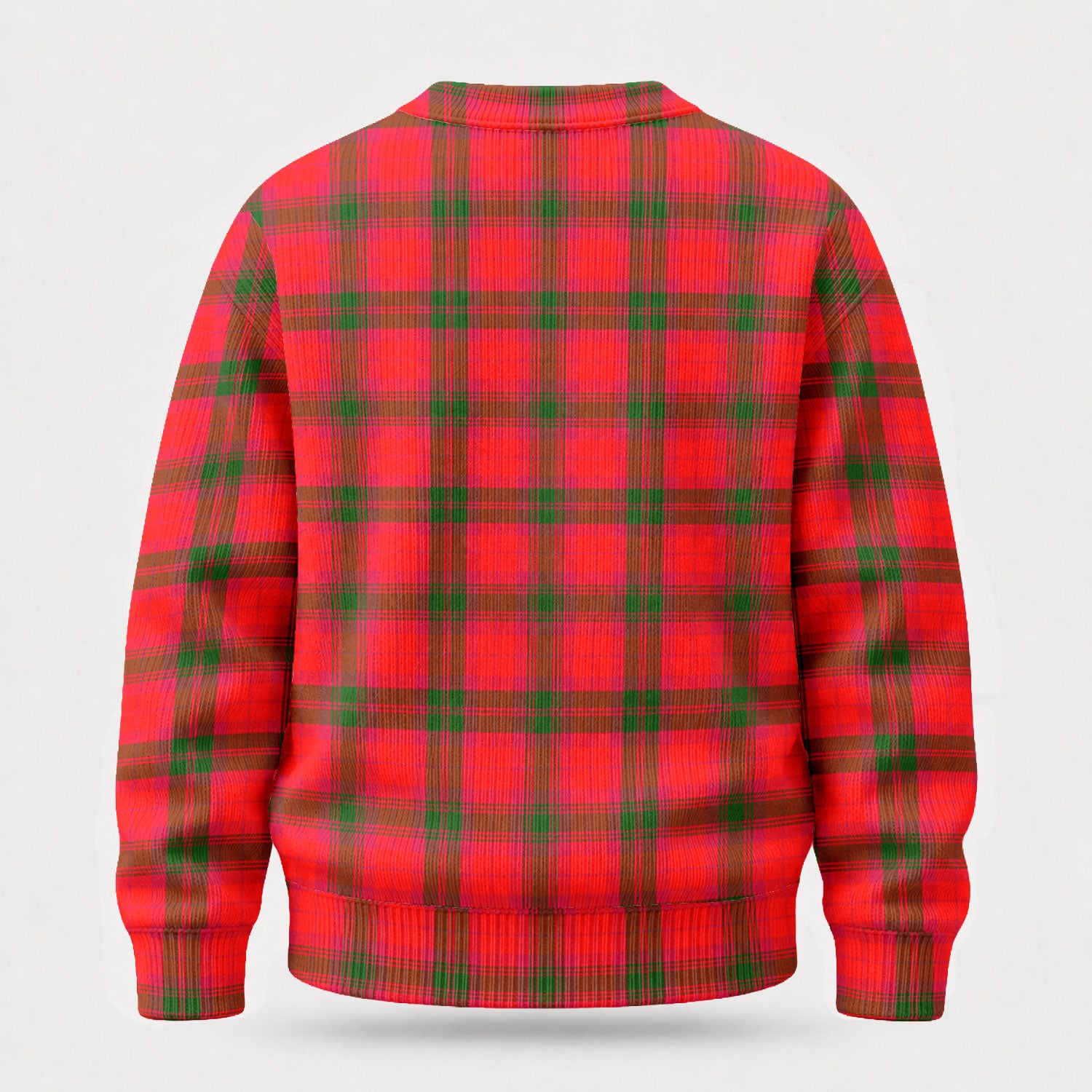 McNab Modern Tartan Crest Sweater