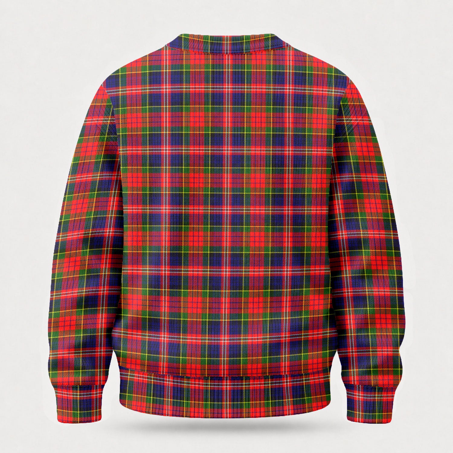 McPherson Modern Tartan Crest Sweater