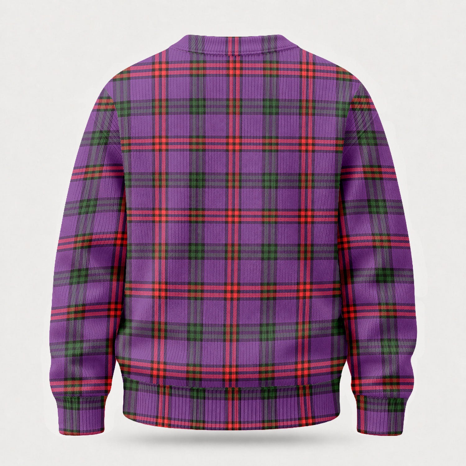 Montgomery Modern Tartan Crest Sweater