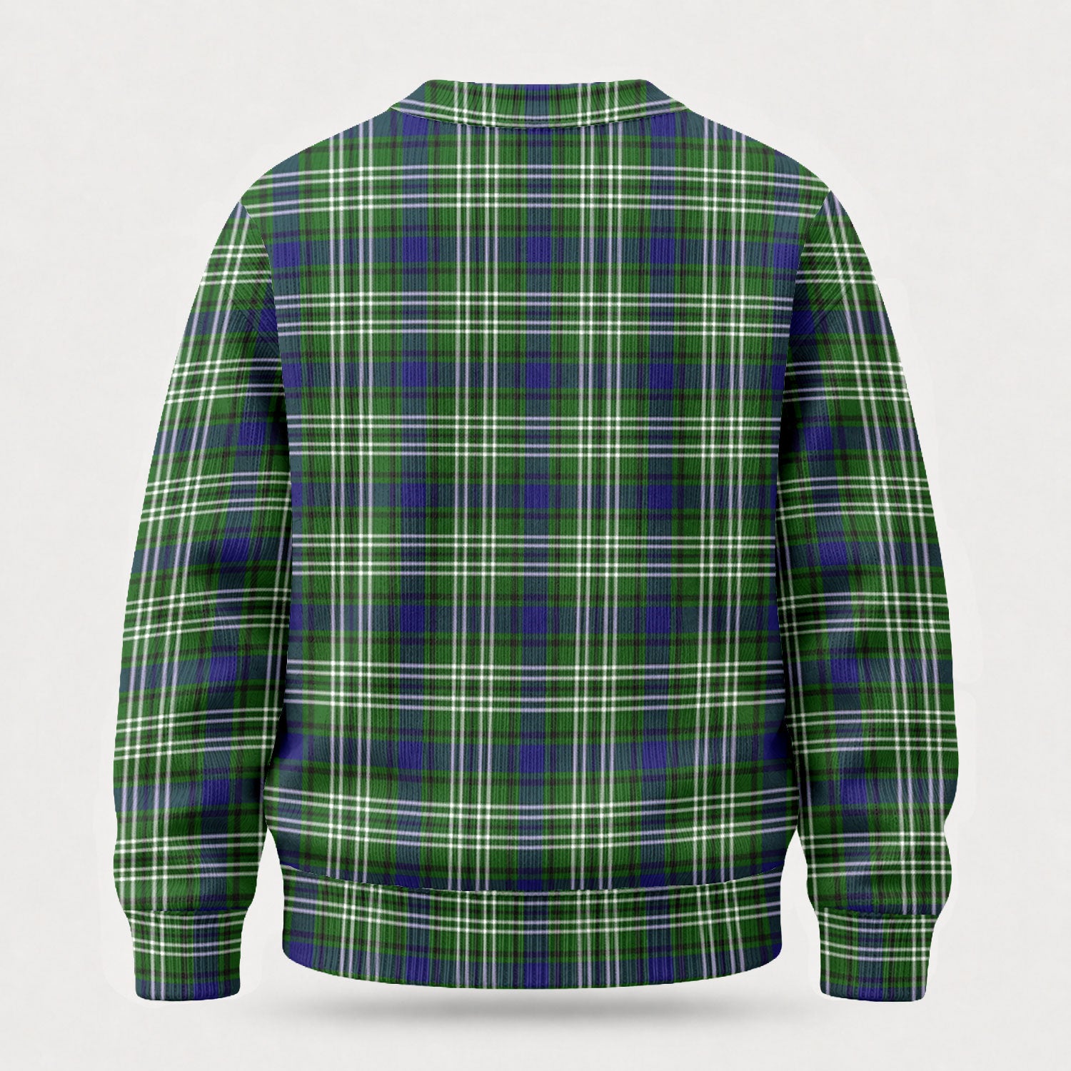 Mow Tartan Crest Sweater
