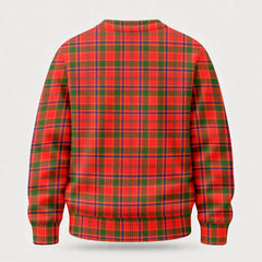 Munro Modern Tartan Crest Sweater