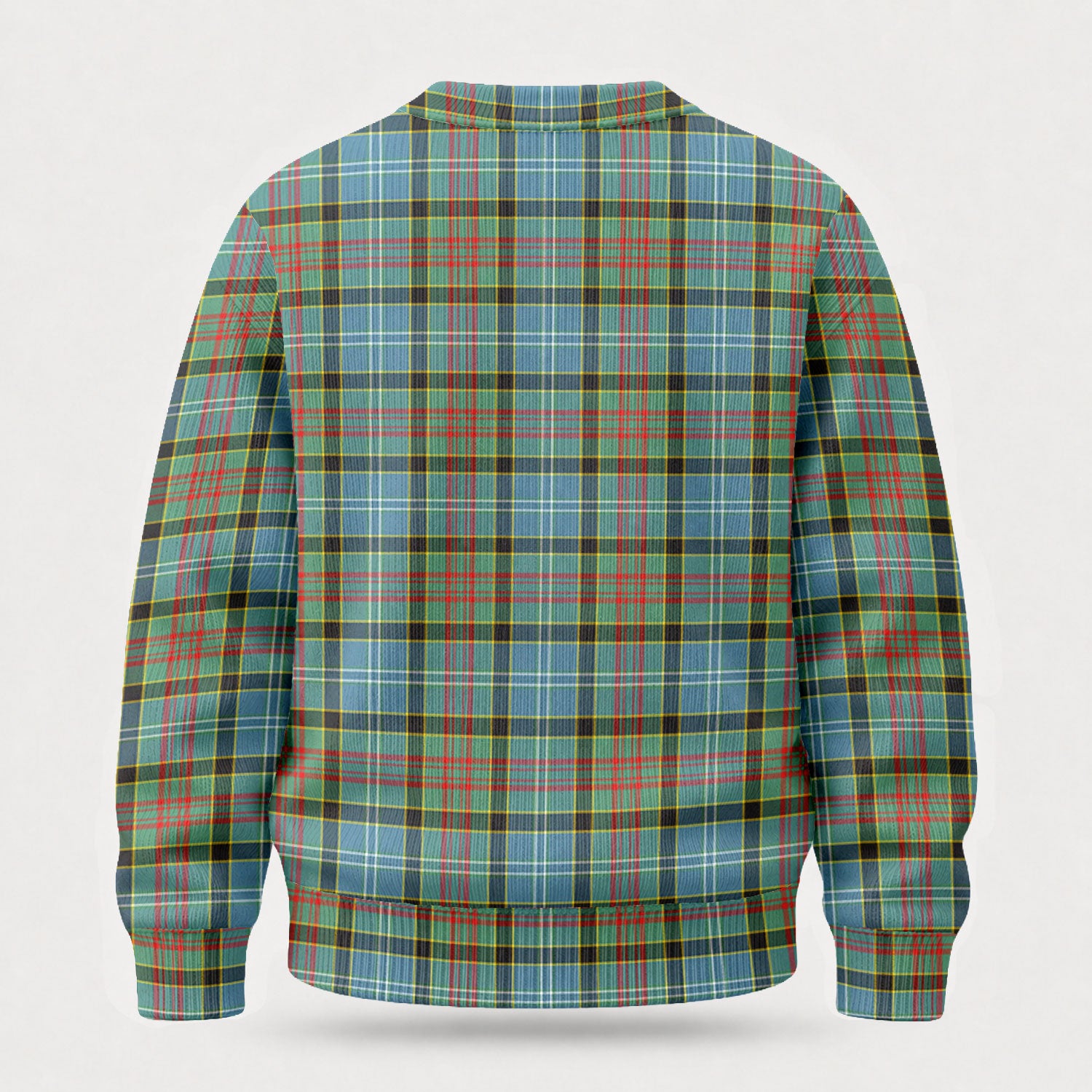 Paisley District Tartan Crest Sweater