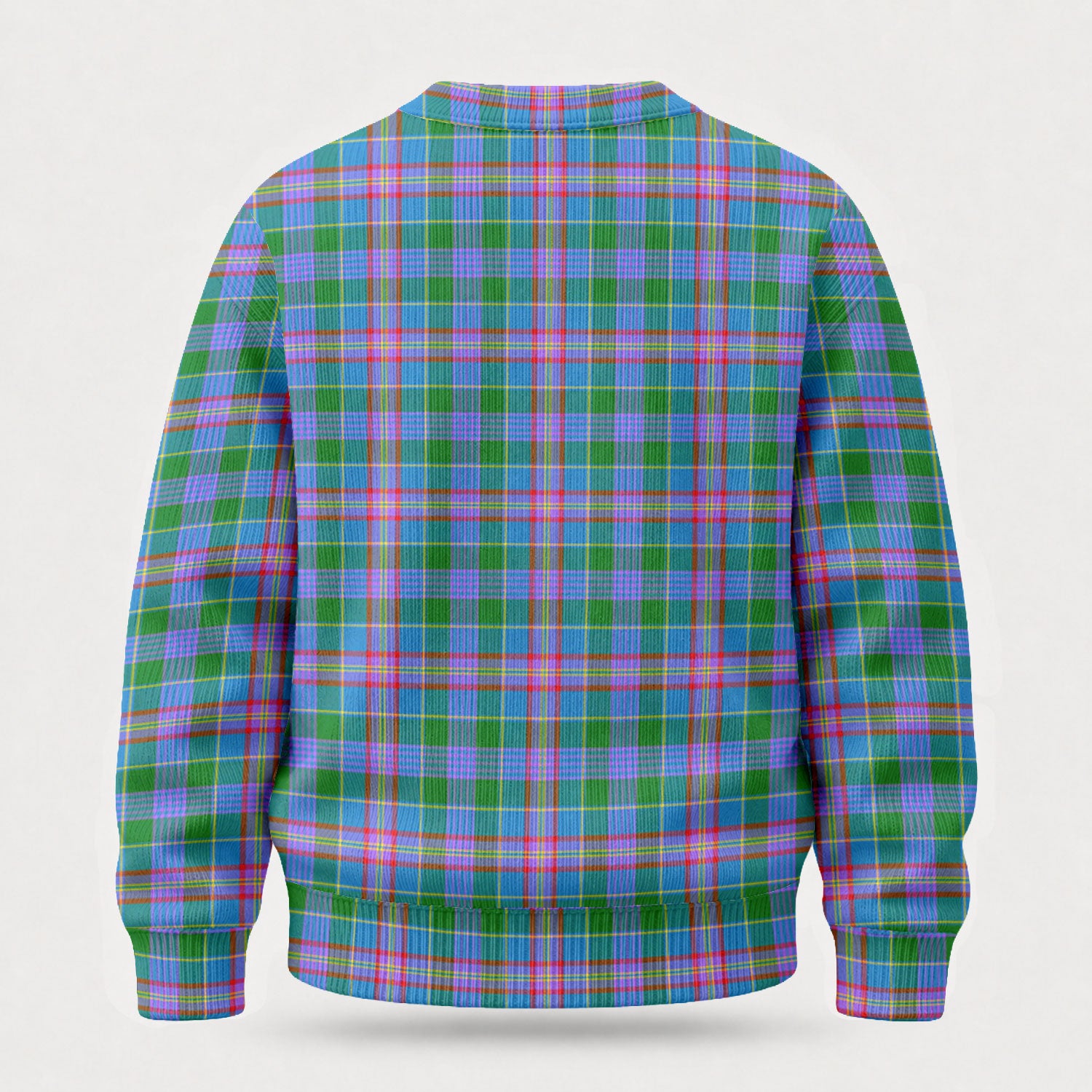 Pitcairn Hunting Tartan Crest Sweater