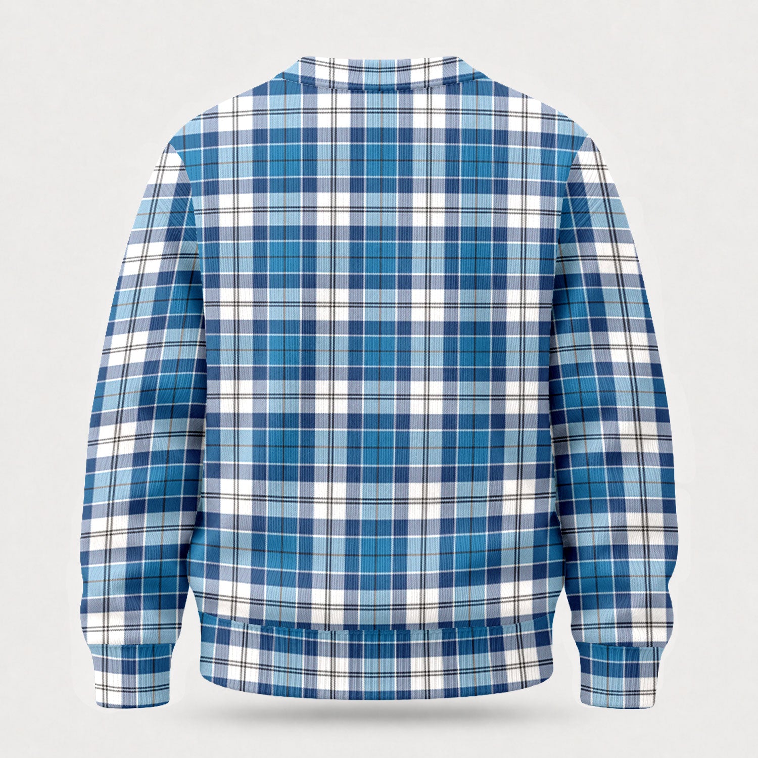 Roberton Tartan Crest Sweater