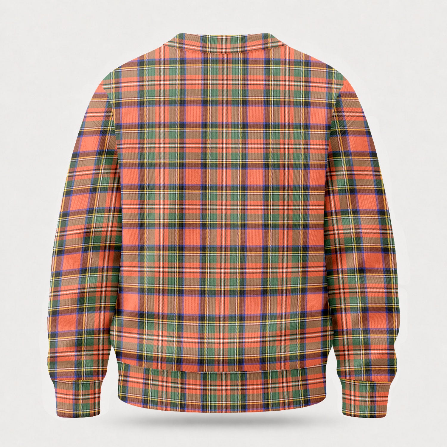 Stewart Royal Ancient Tartan Crest Sweater