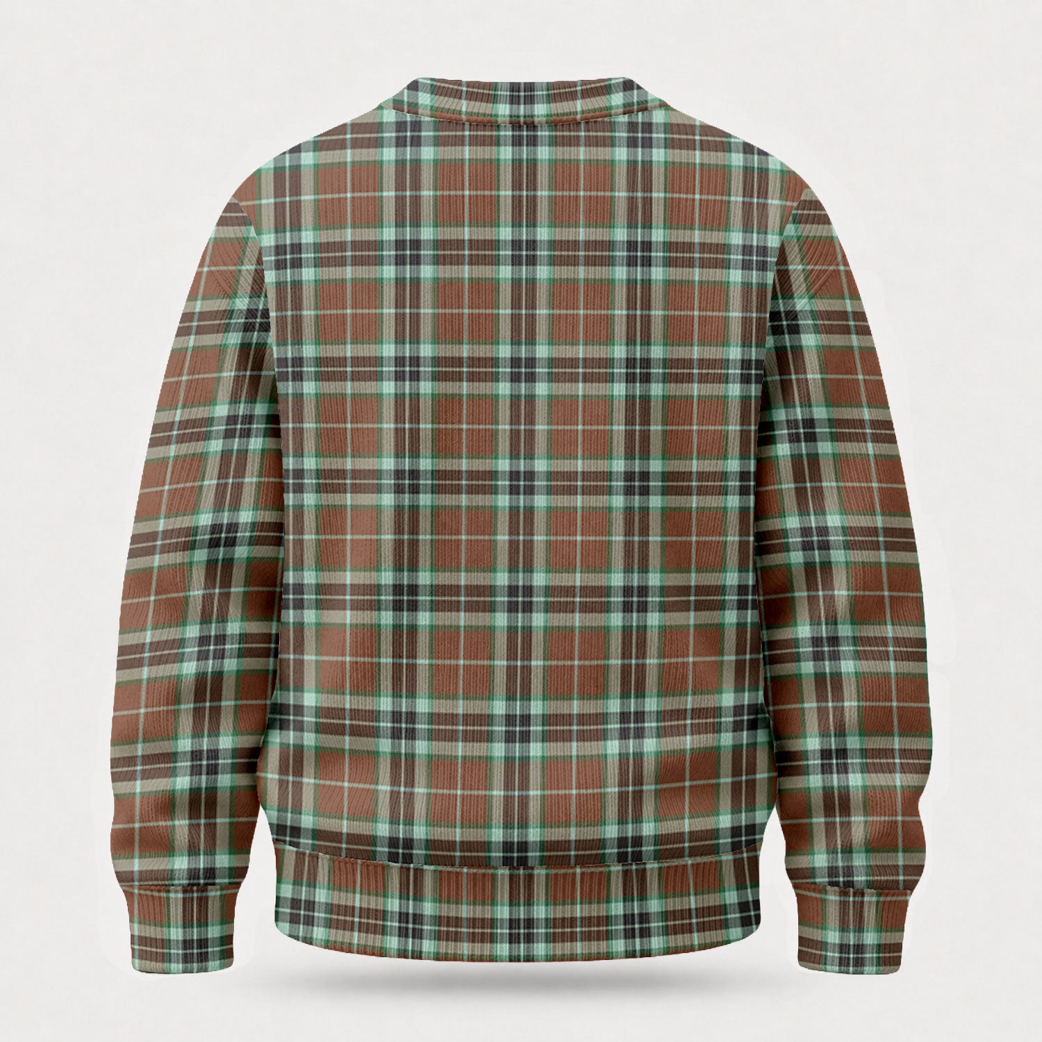 Thomson Hunting Modern Tartan Crest Sweater