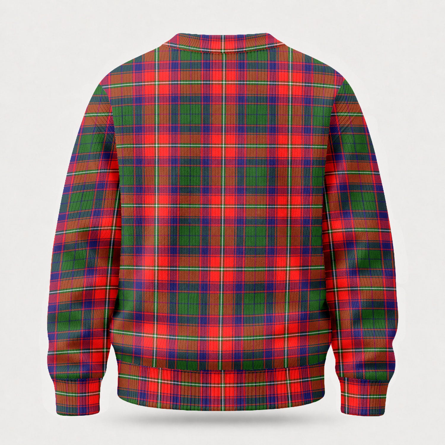 Wauchope (or Waugh) Tartan Crest Sweater
