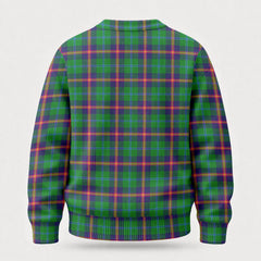 Young Modern Tartan Crest Sweater